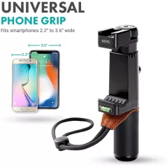 Kit Vlog Smartphone Movo V7: Micro Stéréo, Lumière LED & Télécommande - Qualité Pro pour Vos Vidéos!